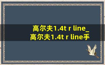 高尔夫1.4t r line_高尔夫1.4t r line手动